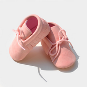 Moccasins Soft Sole Baby Light Pink