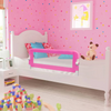 vidaXL Toddler Safety Bed Rail 102 x 42 cm Pink